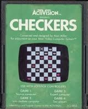 Checkers - Atari 2600 Game