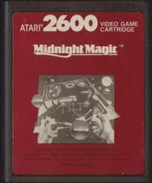 Midnight Magic Red Label - Atari 2600 Game