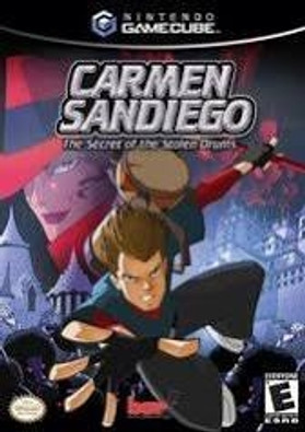 Carmen Sandiego The Secret Of The Stolen Drums - GameCube Game