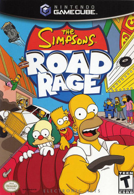 The Simpsons Road Rage video game for the Nintendo GameCube