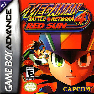 Mega Man Battle Network 4 Red Sun - Game Boy Advance