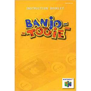 Banjo Tooie Manual For Nintendo N64