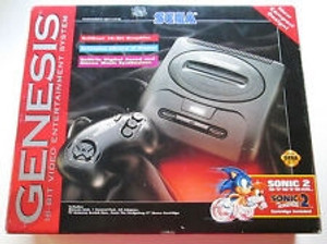 Sega Genesis II Sonic 2 Complete in Box
