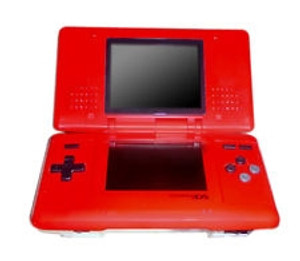 Nintendo DS Hot Rod Red with Charger