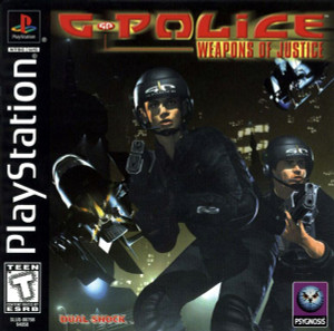G Police Weapons Of Justice - PS1 Game