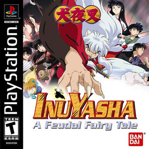 InuYasha A Feudal Fairy Tale - PS1 Game