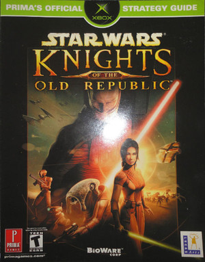 Star Wars Knights of the Old Republic - Xbox Game Guide Prima