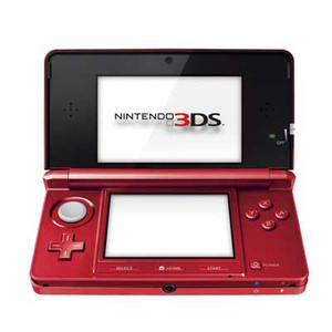Nintendo 3DS Flare Red Handheld System