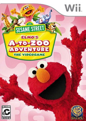 Sesame Street Elmo's A to Zoo Adventure Nintendo Wii Game