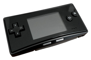 Game Boy Advance Micro System Black w/ Black Faceplate