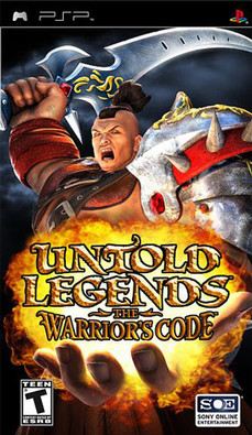 Untold Legends The Warrior's Code - PSP Game