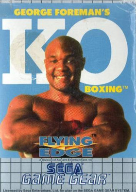 George Foreman's KO Boxing - Game Gear Game