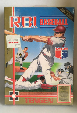 New R.B.I. Baseball (Tengen) - NES Factory Sealed Game 