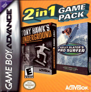 Tony Hawk's Underground, Kelly Slater's Pro Surfer - Game Boy Advance Game