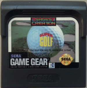 Super Golf - Game Gear Game