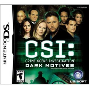 CSI: Dark Motives - DS Game