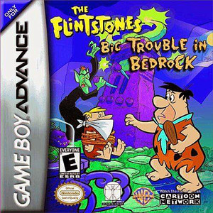 Flintstones Big Trouble in Bedrock - Game Boy Advance Game