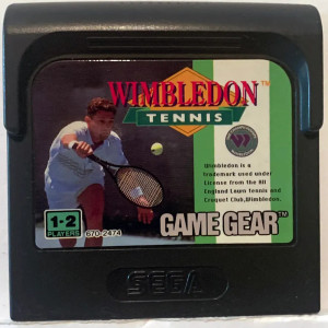 Wimbledon Tennis Video Game for Sega Game Gear