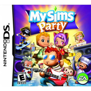 My Sims Party Nintendo DS game box image pic