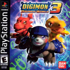 Digimon World 3 - PS1 Game