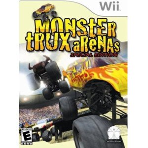 Monster Trux Arenas Special Edition Wii Nintendo used video game for sale online.