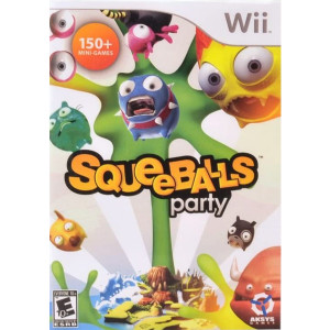 Squeeballs Party Wii Nintendo used video game for sale online.