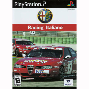 Alfa Romeo Racing Italiano Video Game for Sony PlayStation 2