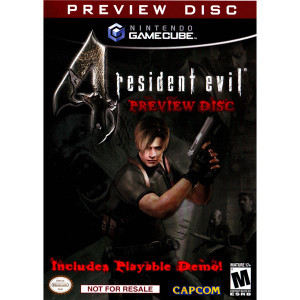 Resident Evil 4 Preview Disc Video Game Preview for Nintendo GameCube