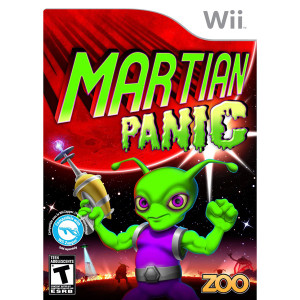 Martian Panic Video Game for Nintendo Wii
