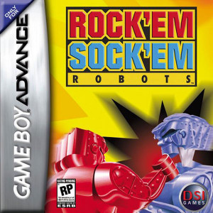 Complete Rock 'Em Sock 'Em Robots Video Game for GBA