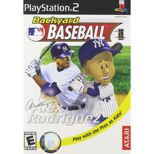 Backyard MLB Baseball Video Game for Sony PlayStation 2