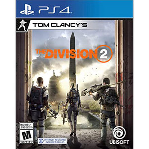 Division 2 Video Game for Sony PlayStation 4