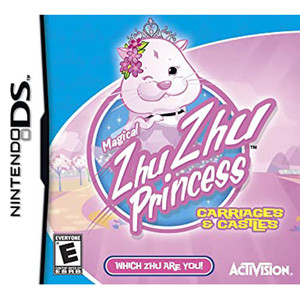Magical Zhu Zhu Princess Carriages & Castles Video Game for Nintendo DS