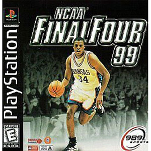 NCAA Final Four 99 Video Game For Sony PS1