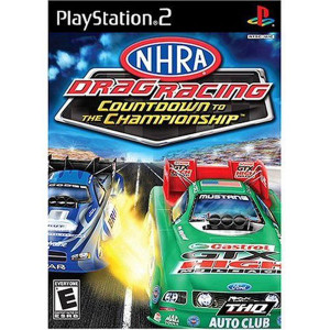 NHRA Dragon Racing Countdown to Championship Video Game For Sony PS2