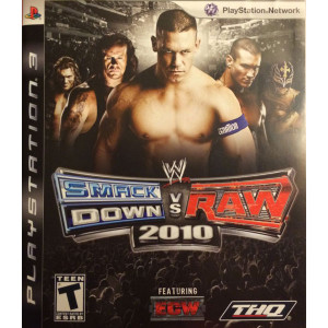 WWE Smackdown vs Raw 2010 Video Game For Sony PS3