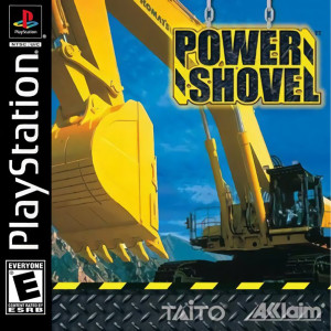Power Shovel Video Game for Sony Playstation 1