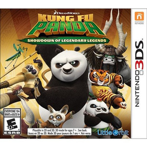 Kung Fu Panda Showdown of Legendary Legends Video Game for Nintendo 3DS