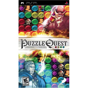 Puzzle Quest Challenge of the Warlords Video Game for Sony PSP