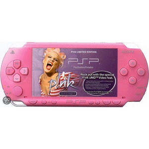P!nk Limited Edition Sony PSP 1000 Handheld System With Charger