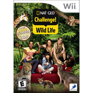 Nat Geo Challenge! Wild Life Video Game for Nintendo Wii