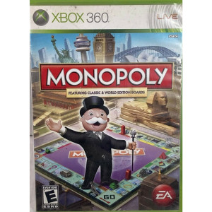 Monopoly Video Game for Microsoft XBox 360