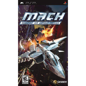 MACH Modified Air Combat Heroes Video Game for Sony PSP