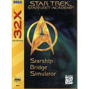 Star Trek Starfleet Academy Video Game for Sega 32X