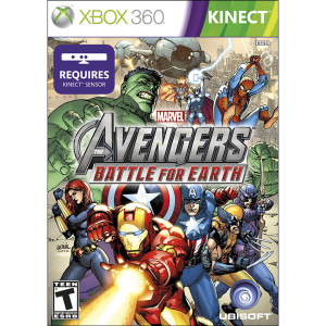 Marvel Avengers Battle for Earth Video Game for Microsoft Xbox 360