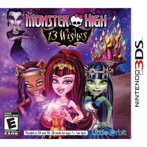 Monster High 13 Wishes Video Game for Nintendo 3DS