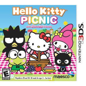 Hello Kitty Picnic with Sanrio Friends Video Game for Nintendo 3DS