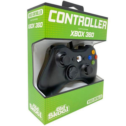 New Replica Xbox 360 Controller Wired Black Xbox 360 For Sale DKOldies