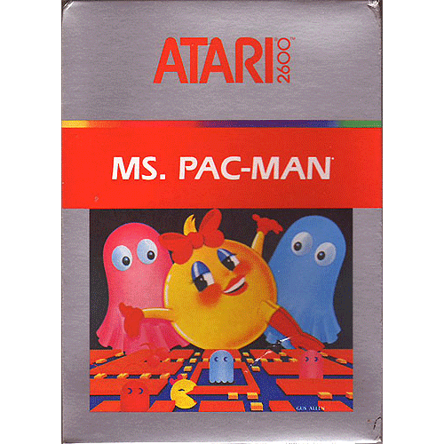 MS PACMAN Atari 2600 game For Sale | DKOldies