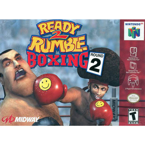 Ready 2 Rumble Round 2 - N64 Game